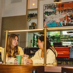 Some of the best convos start with coffee ☕️

Good thing your local caffeine plug is literally an elevator ride away…

Tag who’s pulling up for a lobby latte & drop your Misfits order