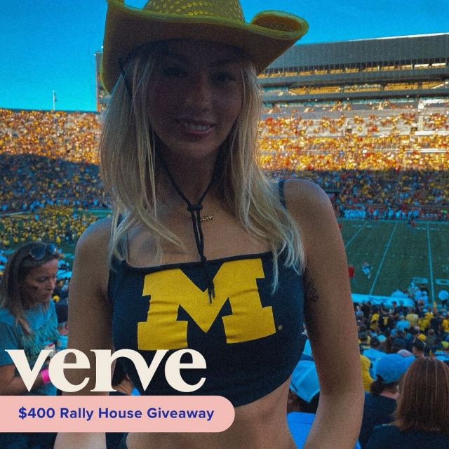 Welcome incoming class of 2029! We want to welcome you to A2 and make sure you’re game day ready! What better way to keep you game day ready than with a $400 Rally House gift card! how to enter ⬇️💙 like this post💛 follow @verveannarbor and @umich2029.class 💙 tag your besties in the comments!1 entry per comment! Share this to your story for 3 additional entries, and fill out the survey in our bio for 5 additional entries!Good luck!📸: @sophsw