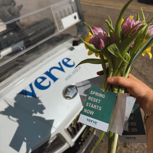 Spring with VERVE just hits different 🌸☀️ longer days, better vibes, and the start of everything…this is your sign to reset, refresh, and romanticize your life!